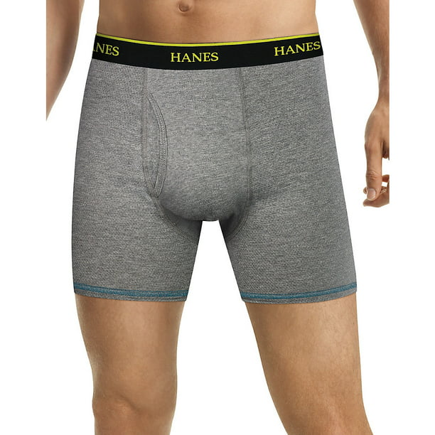 Hanes 4-Pack Boxer Brief Men's FreshIQ Cool Comfort Breathable Mesh Lightweight